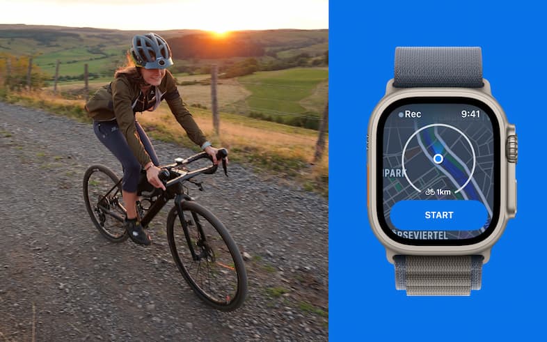 Recording a ride with Bikemap on your smartwatch Recording a ride with Bikemap on your smartwatch