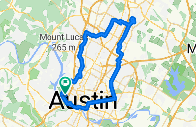 Austin - Circle to MT Supermarket and Walnut Creek
