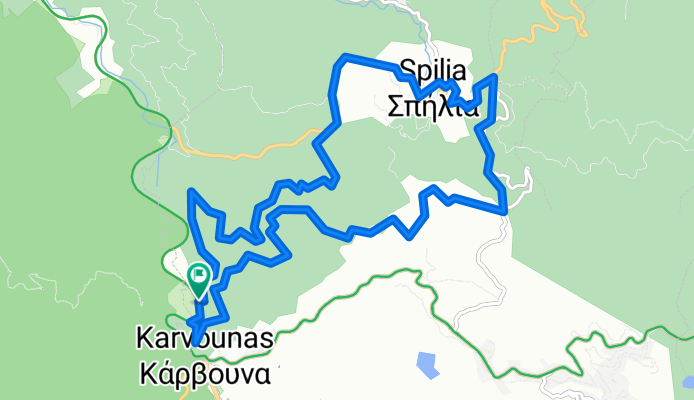 PLATANIA - SPILIA - PLATANIA  MTB ROUTE