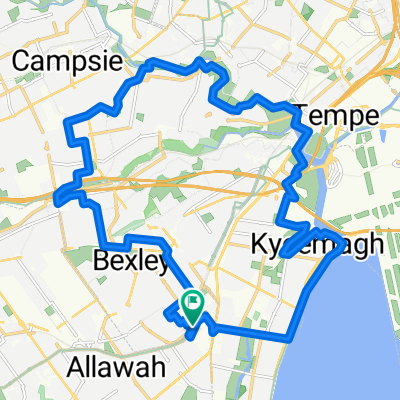 Kogarah Loop 1 (via Cooks River and Brighton Le Sands)