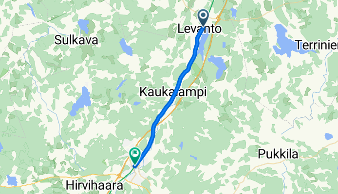 Ruohojärventie, Levanto to Osuustie, Mäntsälä