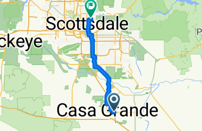 Casa Grande to Scottsdale