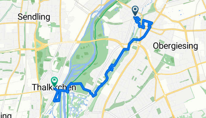 Altgiesing bis Thalkirchen