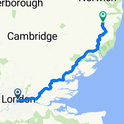 Pollen House, London to Metfield, Harleston