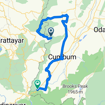 Route to Kumily Kottayam Road, Gudalur M, Uttamapalaiyam 625518, Tamil Nadu