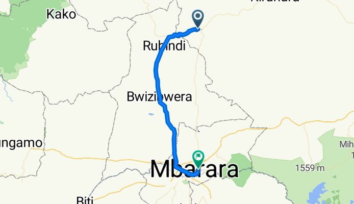 Uganda-Ruanda Etappe 6 (Byanamira-Mbarara)