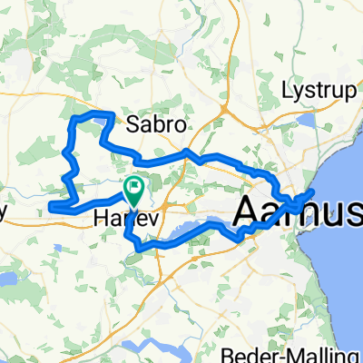 Aarhus Runde mit Altstadt