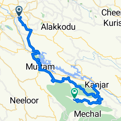 Route to Ilaveezhapoonchira